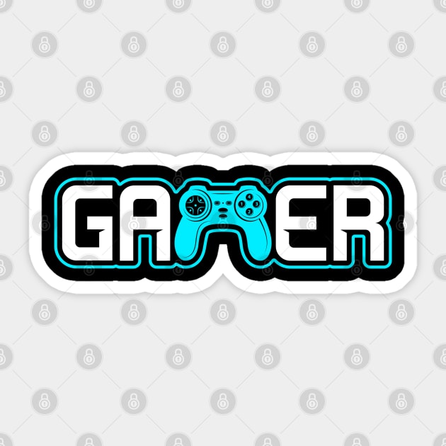 Super Gamer Sticker by East Texas Designs 